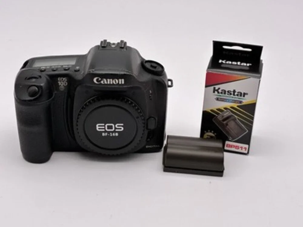 Canon EOS 10D DSLR Camera Body – FOR PARTS / REPAIR Powers On, ERR After Shutter